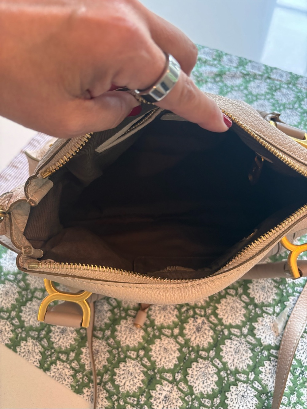 Chloe Marcie crossbody Leather Handbag - Picture 10 of 12